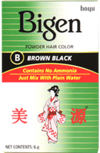 Bigen Powder Brown Black